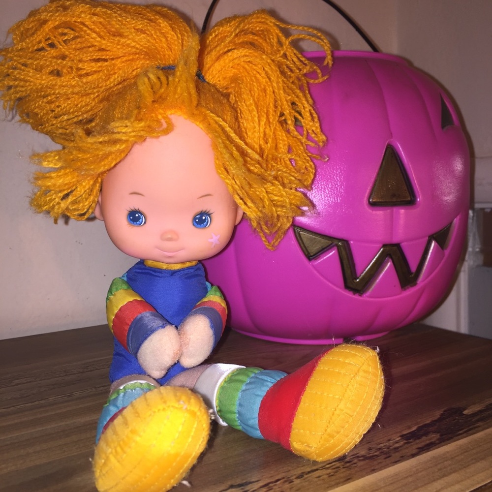 Vintage rainbow bright doll